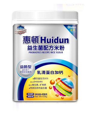 惠頓乳清蛋白加鈣米粉