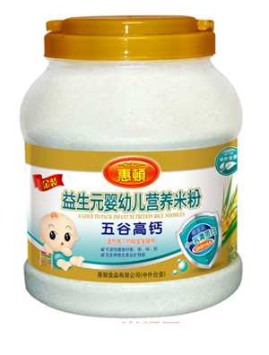 惠頓五谷高鈣益生元營養米粉
