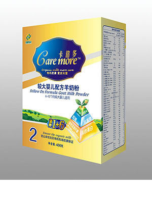 卡倍多較大嬰兒配方羊奶粉400克2段