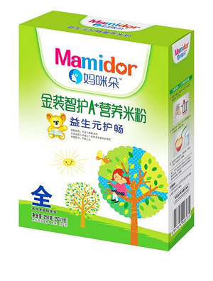 媽咪朵智護益生元護腸A+營養米粉(盒裝)