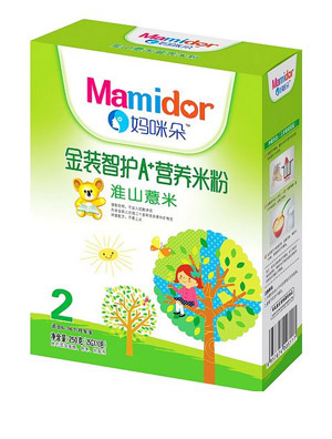 媽咪朵智護淮山薏米A+營養米粉(盒裝)