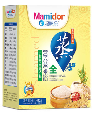 媽咪朵五谷益生元護暢營養蒸米粉