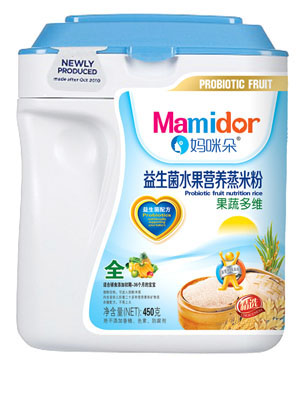 媽咪朵果蔬多維益生菌水果營養蒸米粉