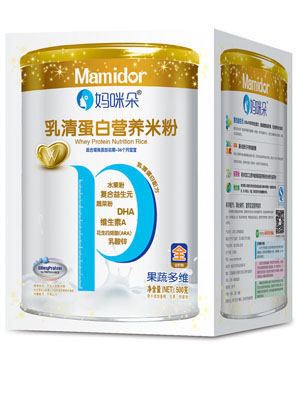 媽咪朵果蔬多維乳清蛋白營養米粉盒裝