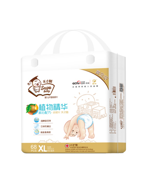 天才酷黃金版植物精華尿片XL68片