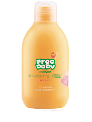 自由寶貝嬰幼兒200ml滋潤洗沐二合一