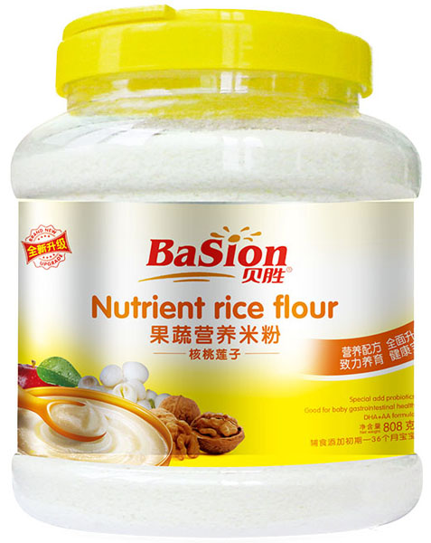 貝勝核桃蓮子果蔬營養米粉