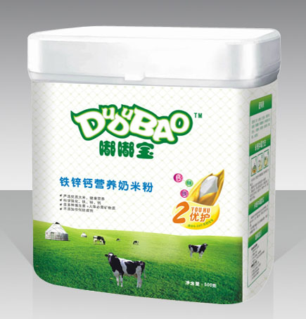 嘟嘟寶鐵鋅鈣營養奶米粉