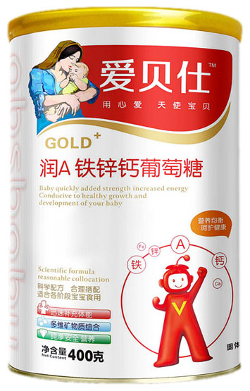 愛貝仕潤A鐵鋅鈣葡萄糖