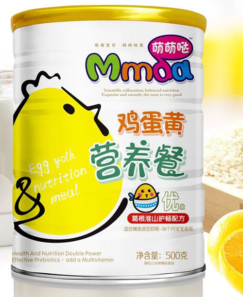 萌萌噠500克鐵聽葛根淮山護暢雞蛋黃營養(yǎng)餐