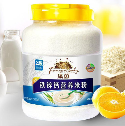 添茵鐵鋅鈣營養米粉