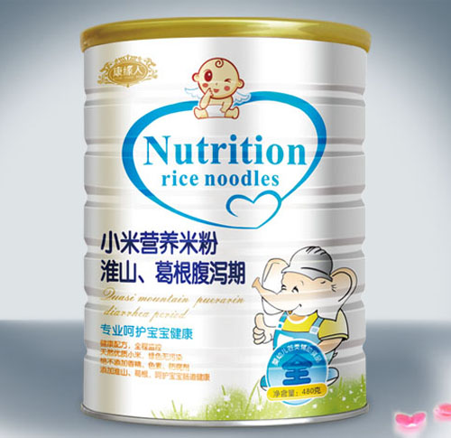 康緣人淮山葛根腹瀉期小米營養米粉全段