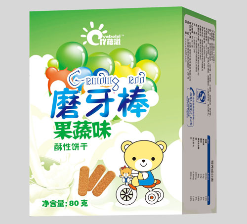 吖蓓滋磨牙棒果蔬味80g