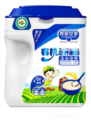 育嬰世家百合蓮子有機(jī)營(yíng)養(yǎng)米粉