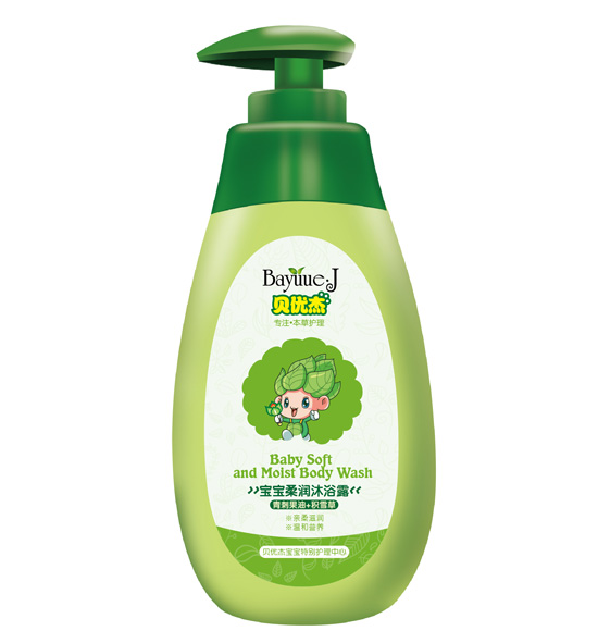 貝優杰柔潤沐浴露260ml