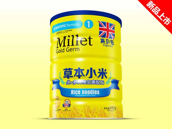 英貝臣草本小米鐵聽優+多種維生素1段