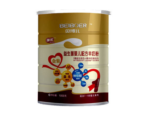 瑞優(yōu)貝博兒益生菌嬰兒配方羊奶粉