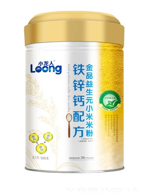 小龍人鐵鋅鈣配方金品益生元小米米粉