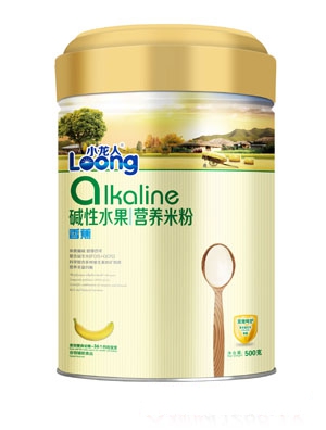 小龍人香蕉堿性水果營養米粉