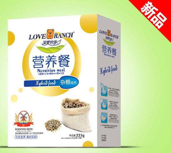 深愛牧場雜糧營養餐盒裝