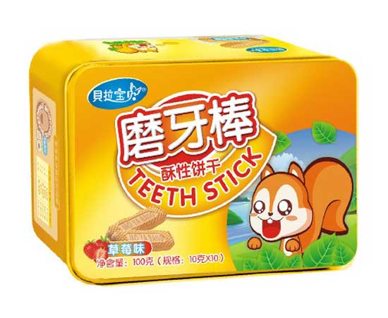 貝拉寶貝草莓味磨牙棒