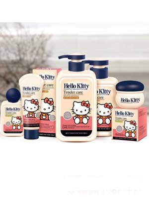 Hello-kitty全家福效果圖