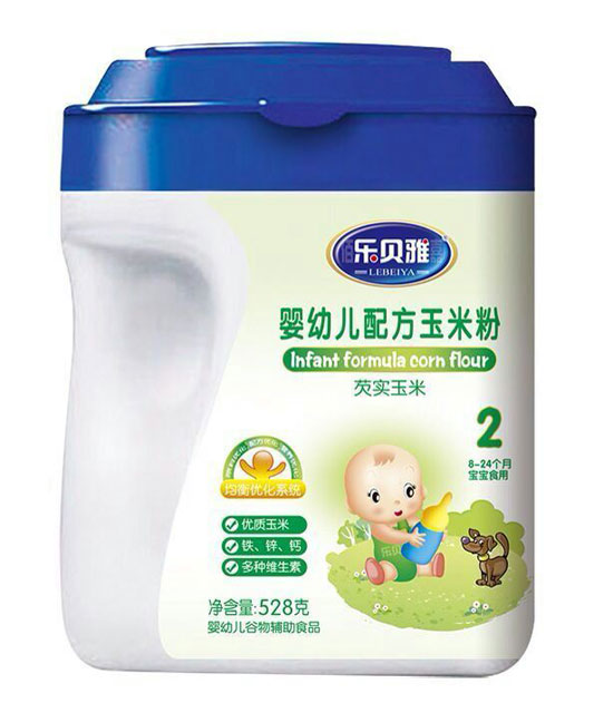 樂貝雅嬰幼兒芡實玉米粉2段
