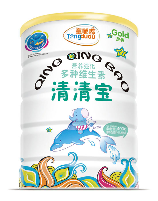 童嘟嘟營養(yǎng)強化多種維生素清清寶