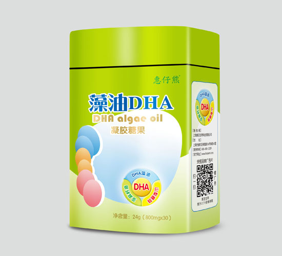 惠仔熊QS藻油DHA膠丸30粒(鐵盒)