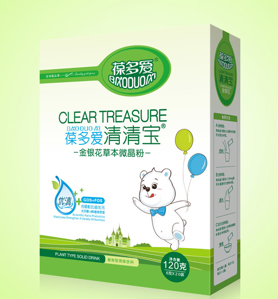 葆多愛(ài)金銀花草本清清寶盒裝