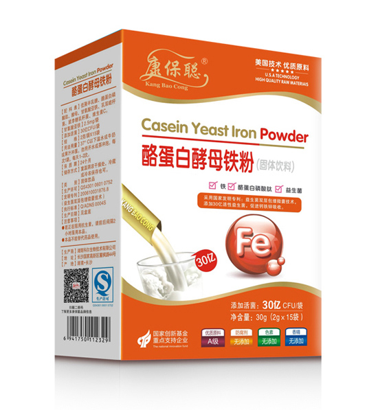 康保聰酪蛋白酵母鐵粉豎