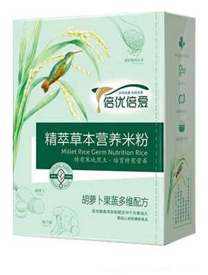 倍優倍愛淮山薏米蓮子精萃草本米粉盒裝