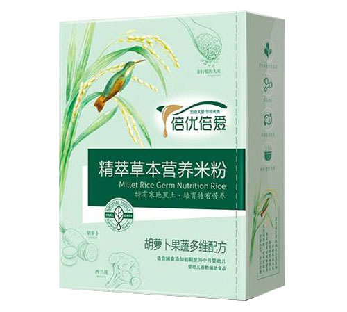 倍優(yōu)倍愛胡蘿卜果蔬多維精萃草本米粉盒裝