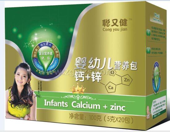 聰又健嬰幼兒營養包鈣+鋅