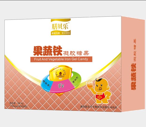 果蔬鐵凝膠糖果
