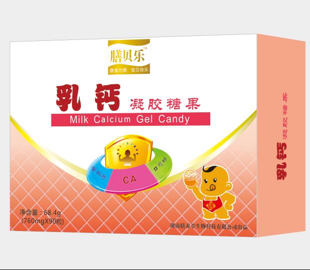 乳鈣凝膠糖果