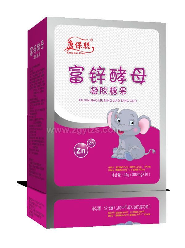 康保聰富鋅酵母凝膠糖果