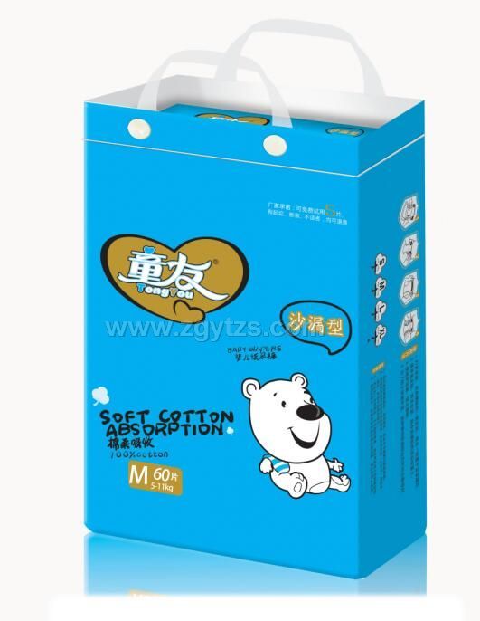 童友沙漏型嬰兒紙尿褲 M60片