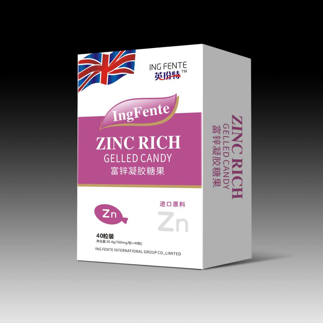 英玢特富鋅凝膠糖果